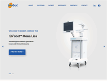Tablet Screenshot of biobotsurgical.com